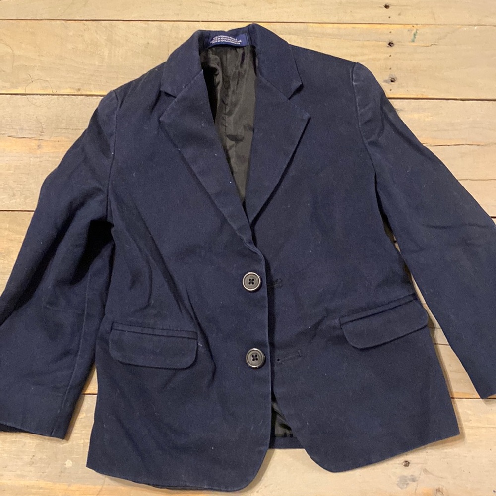 Izod, 4T, navy blazer. GUC